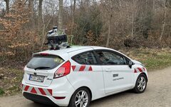 Sensorbox auf Auto der Stadt Wuppertal