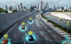 Autos Straße smarte Mobilität